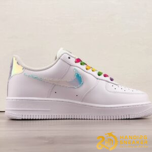 Giày Nike Air Force 1 Low Iridescent Pixel White (8)