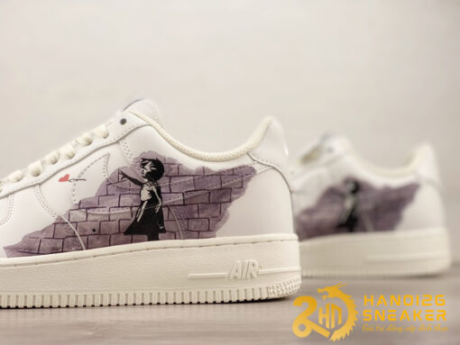 Giày Nike Air Force 1 Low Valentine'S Day White Black (3)