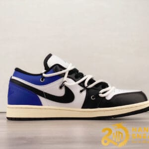 Giày Nike Air Jordan 1 Low Blue Cực Đẹp (1)