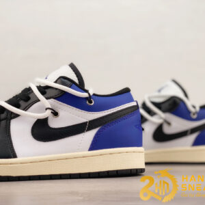 Giày Nike Air Jordan 1 Low Blue Cực Đẹp (2)