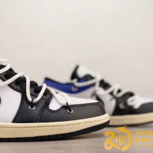 Giày Nike Air Jordan 1 Low Blue Cực Đẹp (3)