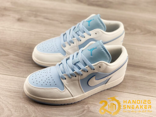 Giày Nike Air Jordan 1 Low Ice Blue Cao Cấp (4)