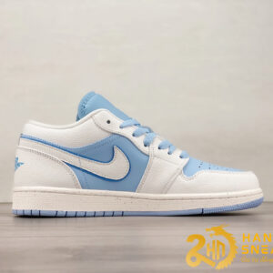 Giày Nike Air Jordan 1 Low Ice Blue Cao Cấp (7)