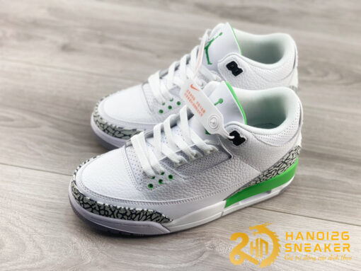 Giày Nike Air Jordan 3 Retro Lucky Green Cao Cấp (3)