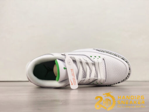 Giày Nike Air Jordan 3 Retro Lucky Green Cao Cấp (6)