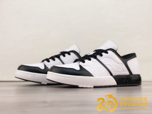 Giày Nike Air Jordan Nu Retro 1 Low White Black (1)