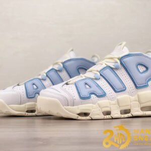 Giày Nike Air More Uptempo White Blue Like Auth (1)