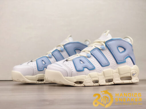 Giày Nike Air More Uptempo White Blue Like Auth (1)