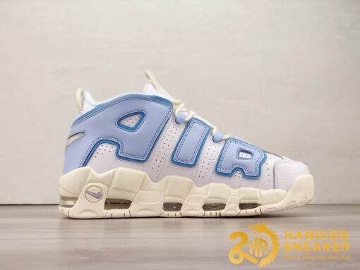Giày Nike Air More Uptempo White Blue Like Auth (2)