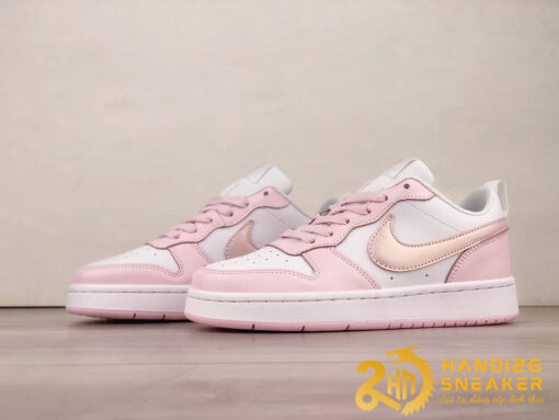 Giày Nike Court Borough 2 SE White Pink Foam (1)