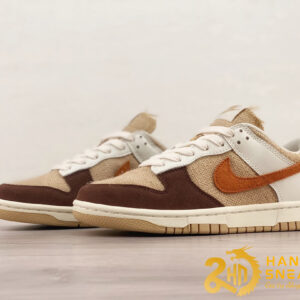 Giày Nike Dunk Low BY YOU Brown Like Auth (1)