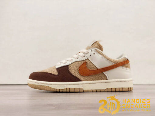 Giày Nike Dunk Low BY YOU Brown Like Auth