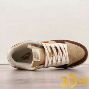 Giày Nike Dunk Low BY YOU Brown Like Auth (7)