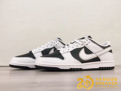 Giày Nike Dunk Low Retro Reverse Panda Black White (8)
