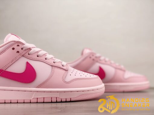 Giày Nike Dunk Low Triple Pink DH9765 600 (3)