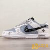 Giày Nike SB Dunk Low PS5 Grey White Cao Cấp