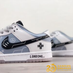 Giày Nike SB Dunk Low PS5 Grey White Cao Cấp (3)