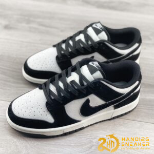 Giày Nike SB Dunk Low White Black Silver (2)