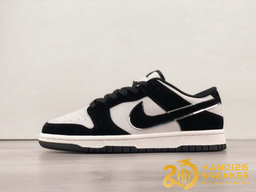 Giày Nike SB Dunk Low White Black Silver