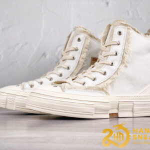 Giày Sneaker XVESSEL High Peace By Piece Trắng Full White (2)