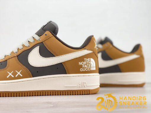 Giày The North Face X Nike Air Force 1 07 Low Brown (2)