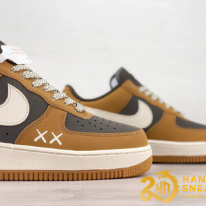 Giày The North Face X Nike Air Force 1 07 Low Brown (3)