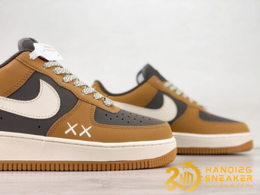 Giày The North Face X Nike Air Force 1 07 Low Brown (3)