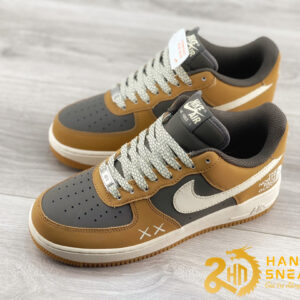 Giày The North Face X Nike Air Force 1 07 Low Brown (4)