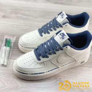 Giày Uninterrupted X Nike Air Force 1 More Than White Blue (1)