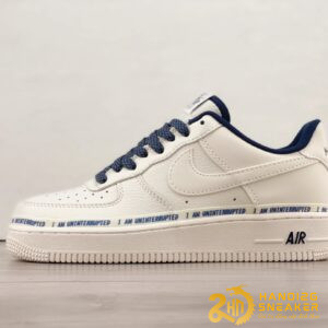 Giày Uninterrupted X Nike Air Force 1 More Than White Blue