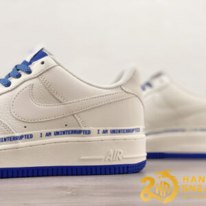 Giày Uninterrupted X Nike Air Force 1 07 Low Blue (5)