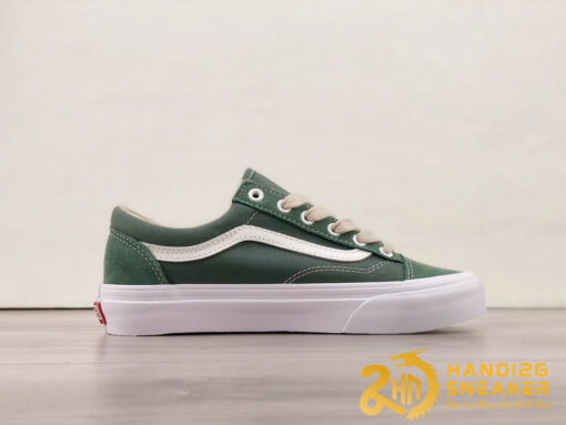 Giày Vans Fuzzy Lace Style 36 Green (3)