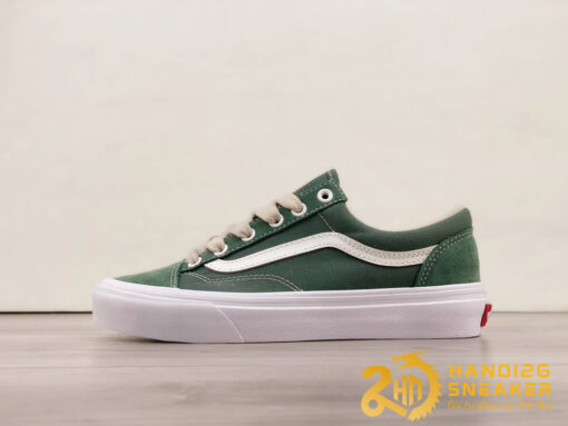 Giày Vans Fuzzy Lace Style 36 Green