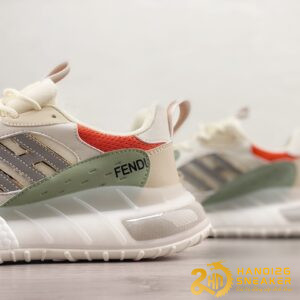 Bộ Sưu Tập Giày Fendi Roma White Grey Green (2)