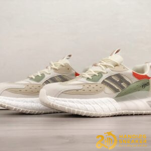 Bộ Sưu Tập Giày Fendi Roma White Grey Green (4)