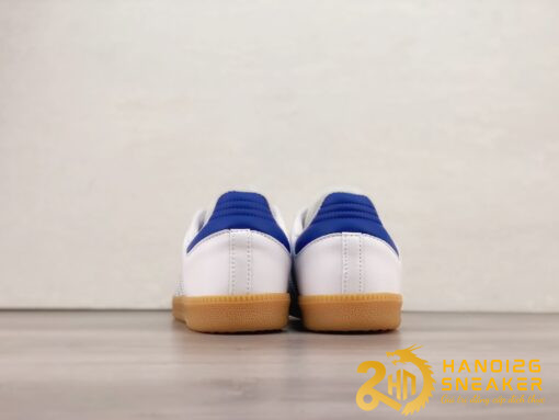 Giày Adidas Samba Flat White Lucid Blue IG2339 (2)