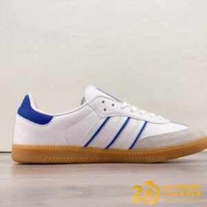 Giày Adidas Samba Flat White Lucid Blue IG2339 (6)