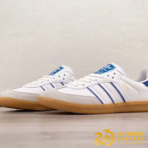 Giày Adidas Samba Flat White Lucid Blue IG2339 (7)