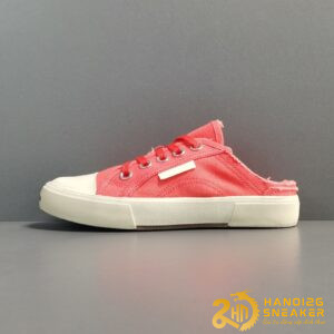 Giày Balenciaga Paris Low 'Destroyed   Red' LIKE AUTH