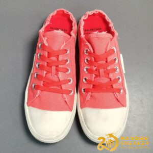 Giày Balenciaga Paris Low 'Destroyed   Red' LIKE AUTH (5)