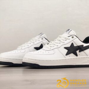 Giày JJJJound X Bapesta White Navy 1180191004 (3)