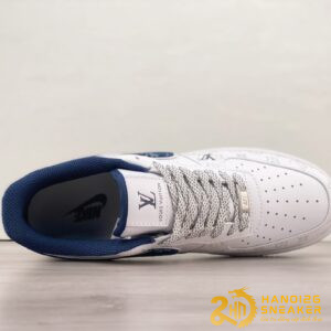 Giày LV X Nike Air Force 1 07 Low White Blue (6)
