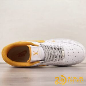 Giày LV X Nike Air Force 1 07 Low White Orange (7)