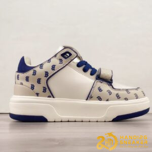 Giày MLB Chunky Liner Mid Classic Monogram Boston Red Sox LBeige (5)