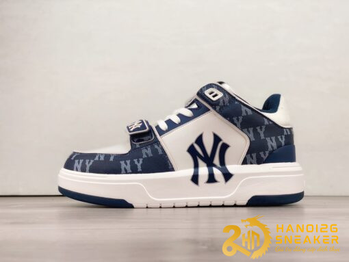 Giày MLB Chunky Liner Mid Denim New York Yankees DNavy