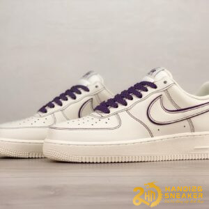Giày Nike Air Force 1 07 Low 3M White Dark Purple (2)