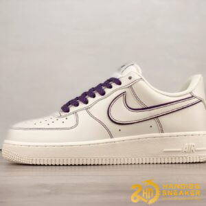 Giày Nike Air Force 1 07 Low 3M White Dark Purple