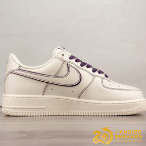 Giày Nike Air Force 1 07 Low 3M White Dark Purple (4)