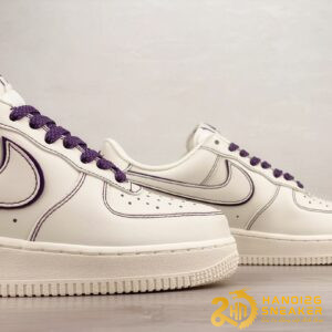 Giày Nike Air Force 1 07 Low 3M White Dark Purple (6)