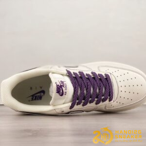 Giày Nike Air Force 1 07 Low 3M White Dark Purple (7)